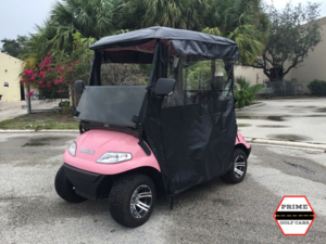 advanced ev 2 passenger golf cart enclosure, cart enclosure