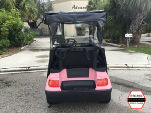 advanced ev 2 passenger golf cart enclosure, cart enclosure