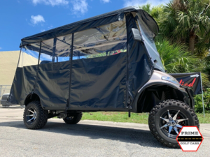 golf cart enclosure, advanced ev golf cart enclosure, bintelli beyond golf cart enclosure