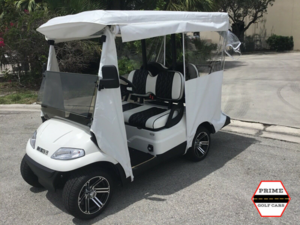 advanced ev 4 passenger golf cart enclosure, golf cart enclosure