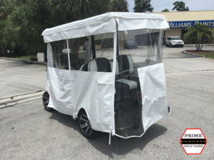 advanced ev 4 passenger golf cart enclosure, golf cart enclosure